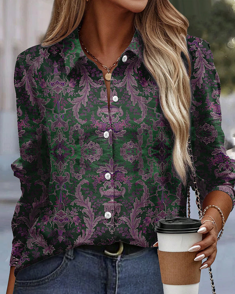 Green with Purple