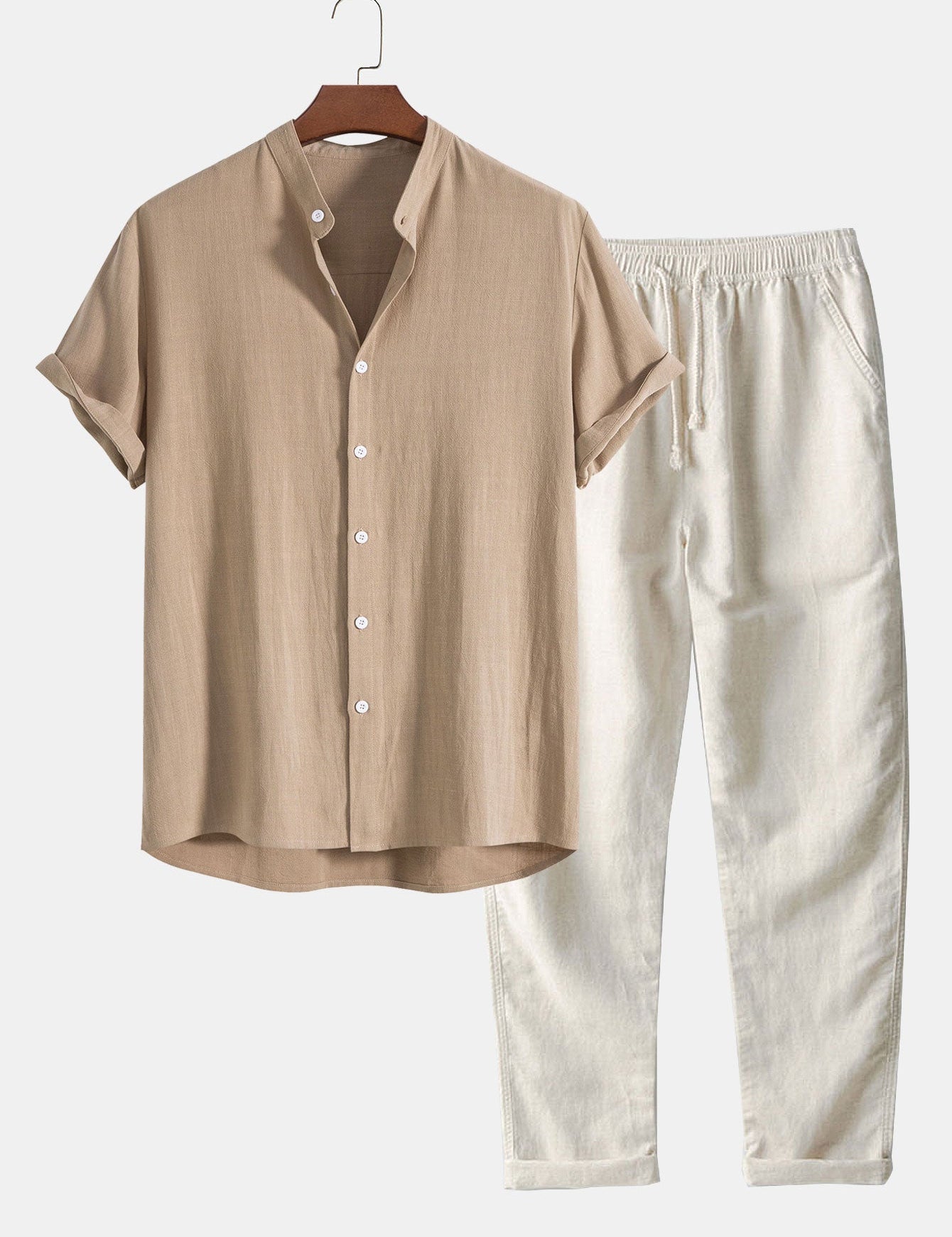MIKE | Shirt and Pants Two Pieced Set Men