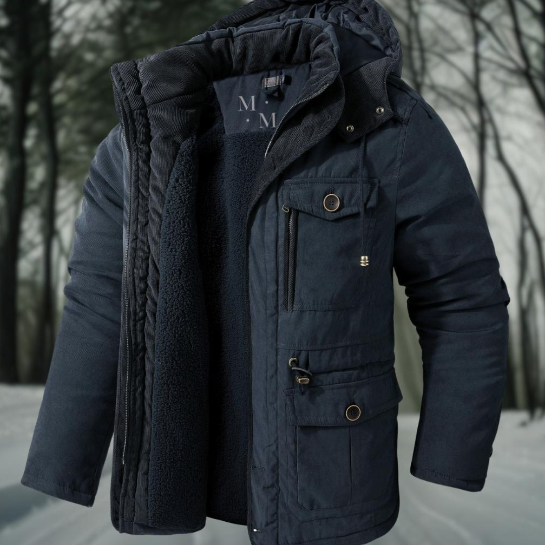 Albano | Men's winter bomber jacket | Warmth-2