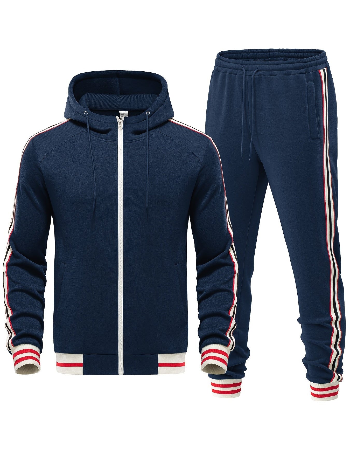 JUDE | 2-Piece Tracksuit with Stripe Pattern