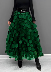 LAURA | Black Polka Dot Skirt