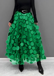 LAURA | Black Polka Dot Skirt