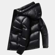 Men's windproof winter buffer jacket | Hood-4