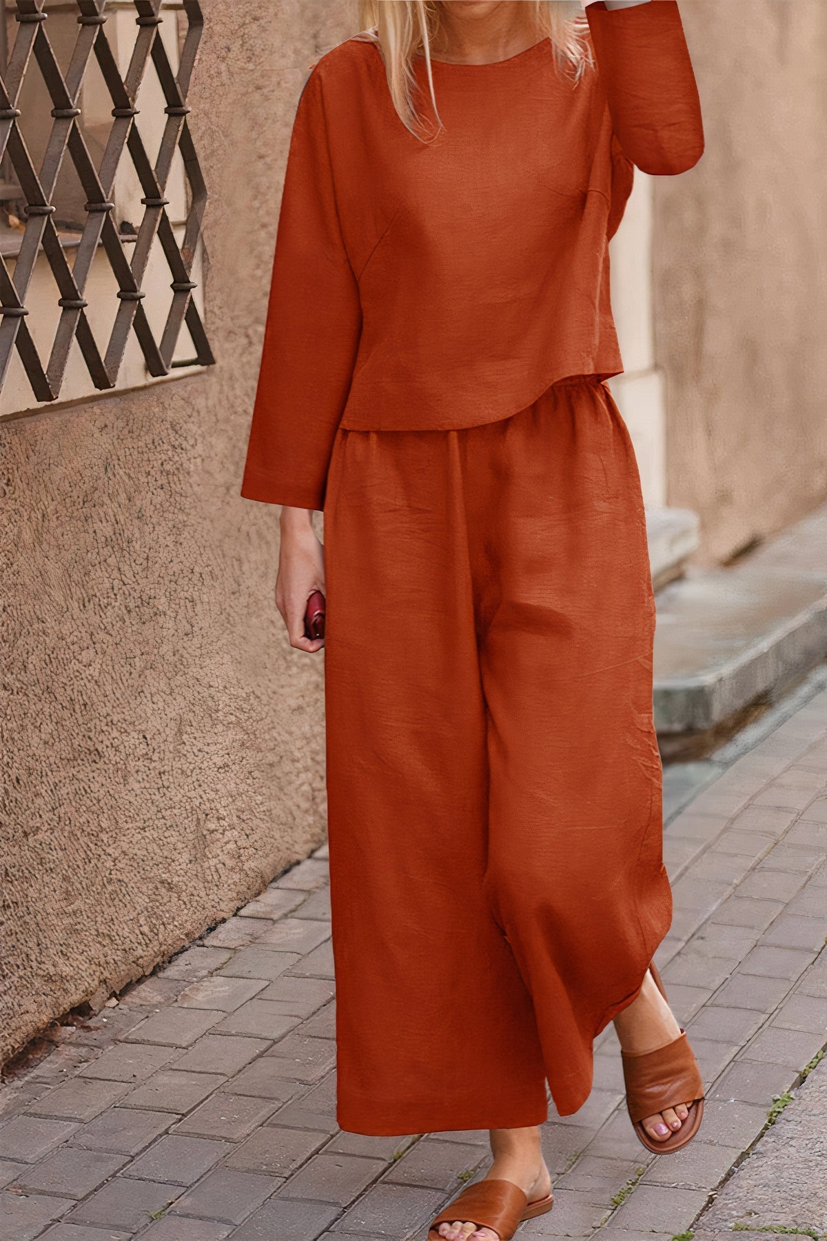Rusty orange