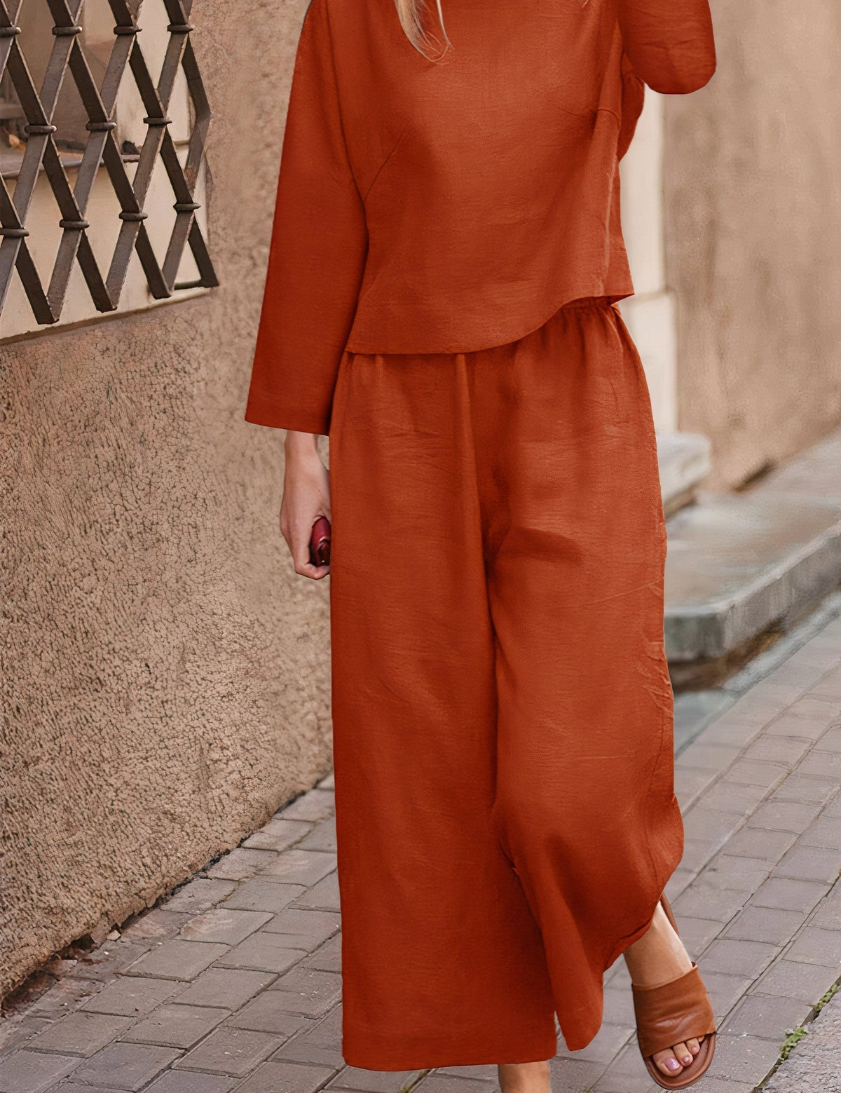 Lily | Airy Blouse & Pants Set