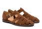 Aria | Women's Genuine Leather Gladiator Comfort Sandals Adjustable Buckle Flat 4