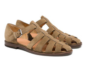 Aria | Women's Genuine Leather Gladiator Comfort Sandals Adjustable Buckle Flat 5