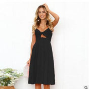 Brooke Stanton | Bow-Tie Midi Summer Dress For Women 4