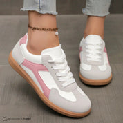 Camila | Women's Retro Lace-Up Comfort Sneakers Cushioned Court Shoes 2