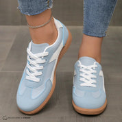 Camila | Women's Retro Lace-Up Comfort Sneakers Cushioned Court Shoes 3