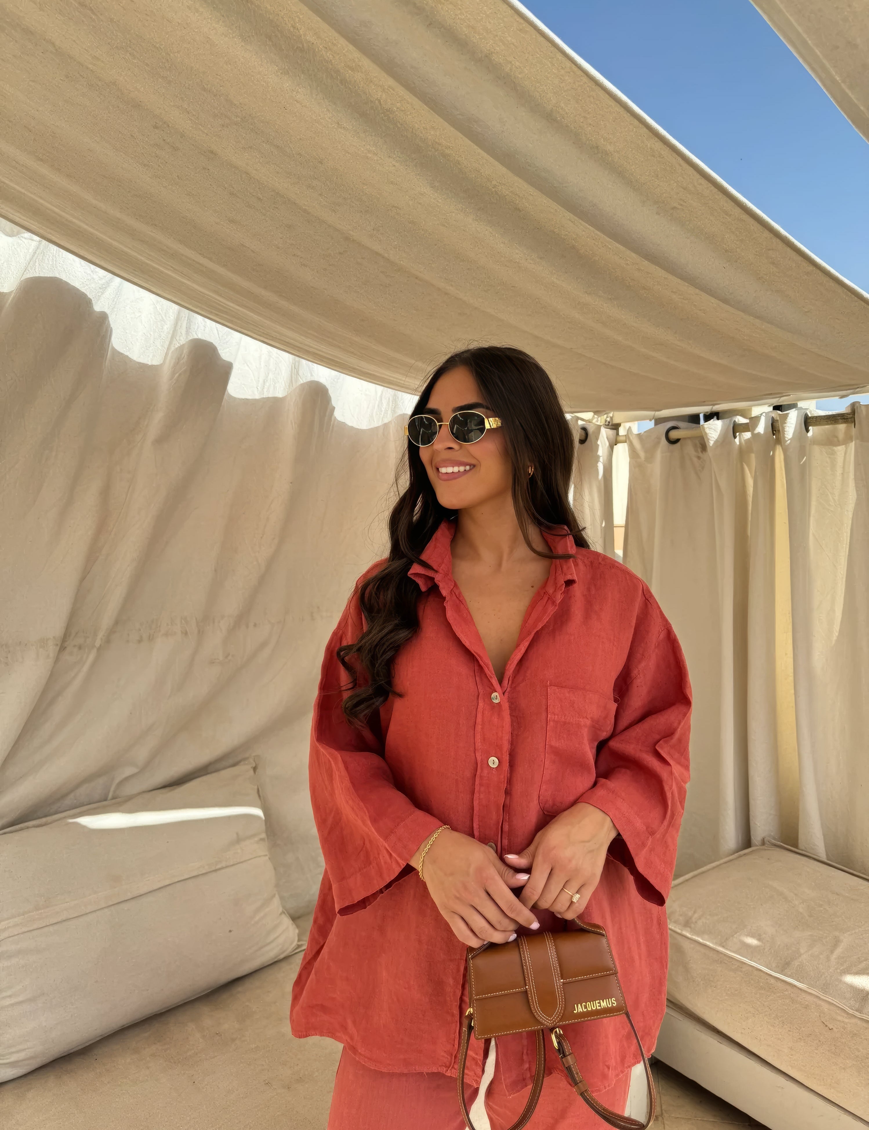 Charlotte Reid | Linen Two-Piece Set For Women 10