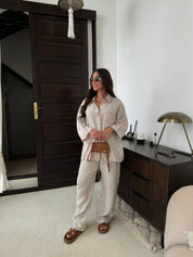 Charlotte Reid | Linen Two-Piece Set For Women 2