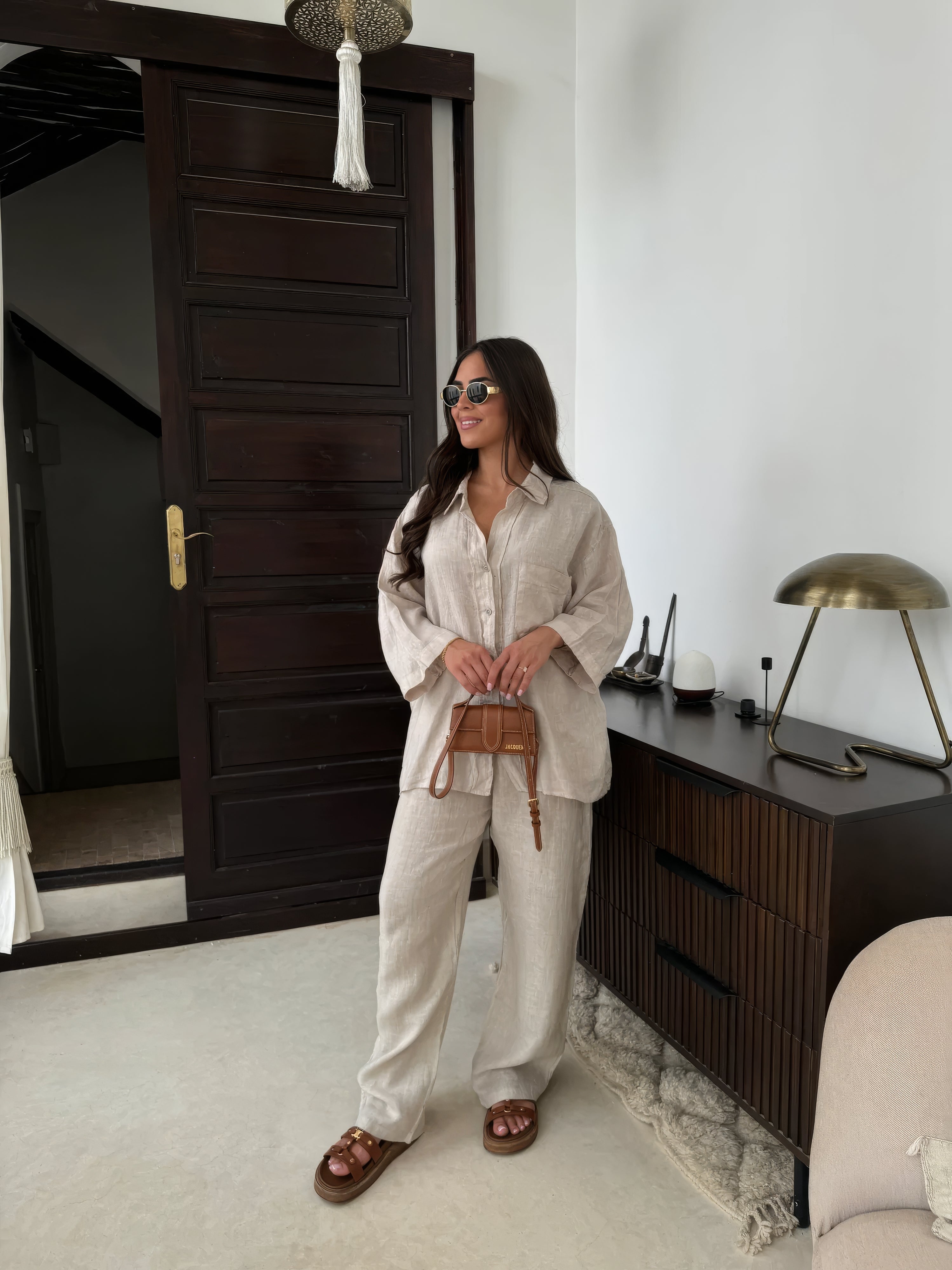 Charlotte Reid | Linen Two-Piece Set For Women 2