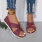 Charlotte | Women Comfort Sandals Orthopedic Slip-On Twisted Strap Flats 11