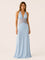 Charlotte | Women's Deep-Plunge Halter-Neck Lace-Waist Backless Maxi Dress 5