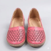 Charlotte | Women's Perforated Slip-On Comfort Sandals Breathable Casual Flats 1