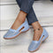 Charlotte | Women's Perforated Slip-On Comfort Sandals Breathable Casual Flats 2