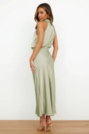 Doris | Damen Schickes Neckholder Abendkleid 2
