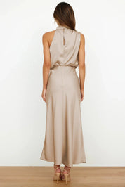 Doris | Damen Schickes Neckholder Abendkleid 4