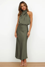 Doris | Damen Schickes Neckholder Abendkleid 7