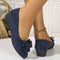 Eleanor | Women's Orthopedic Bow-Detail Slip-On Flat Shoes 9