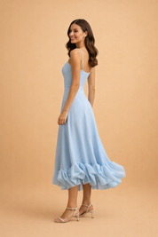 Elegant Boho Women's Summer Dress Vintage Style Feminine Fit Lightweight 6