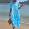 Elegant Floral Print Dress for Women Summer Timeless Sophistication 1