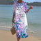 Elegant Floral Print Dress for Women Summer Timeless Sophistication 5
