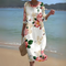Elegant Floral Print Dress for Women Summer Timeless Sophistication 8