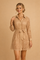 Elegant Lace Dress for Women with Long Sleeves and Flattering V-Neck 2