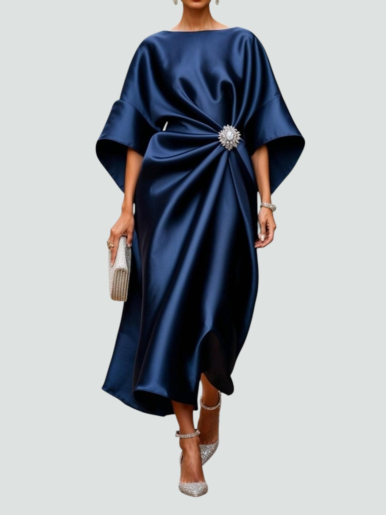 Elegant Long Evening Dress for Women - Formal Wedding Guest Dresses & Semi Formal Gowns for Special Occasions 0