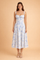 Elegant Waist-Defined Dress with Adjustable Lace-Up Back for Women 3