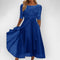 Elegant Women's A-Line Midi Dress - Stylish Summer Cocktail Dress for Evening Parties 4