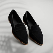 Elegant Women's Loafers - Black or Brown Leather Options, Timeless Style and Comfort for Any Occasion 0