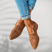 Elegant Women's Loafers - Black or Brown Leather Options, Timeless Style and Comfort for Any Occasion 6
