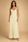 Elegant Women's Maxi Dress - Sustainable Summer Dresses with V-Neck and High Waist Fit 0