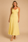 Elegant Women's Maxi Dress - Sustainable Summer Dresses with V-Neck and High Waist Fit 6