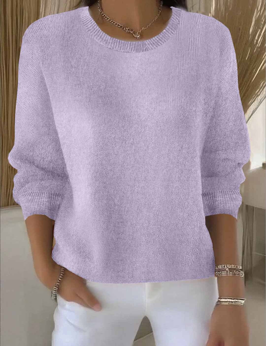 Elegant Women's Sweater for Effortless Style and Comfort - Flattering Fit, Soft Texture, Versatile for Everyday Wear 10
