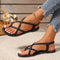 Emma | Women's Braided Flat Comfort Sandals Elastic Slingback Summer 5