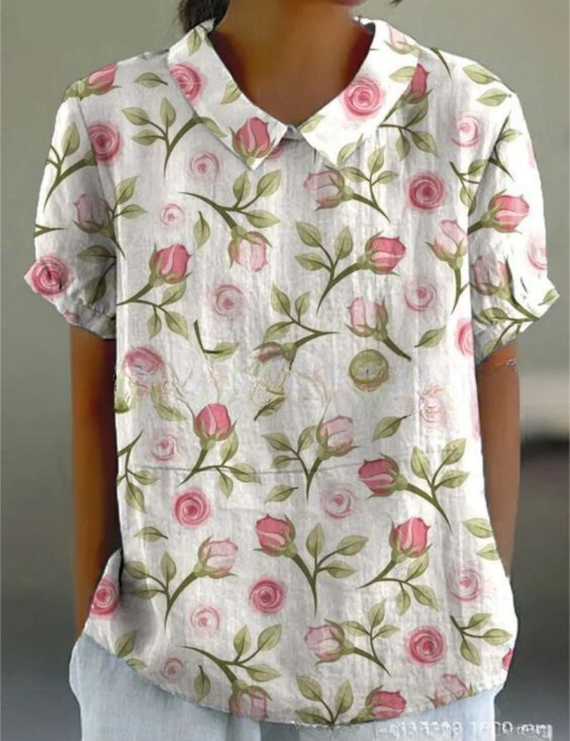 FLORA | Floral Shirt with flowers