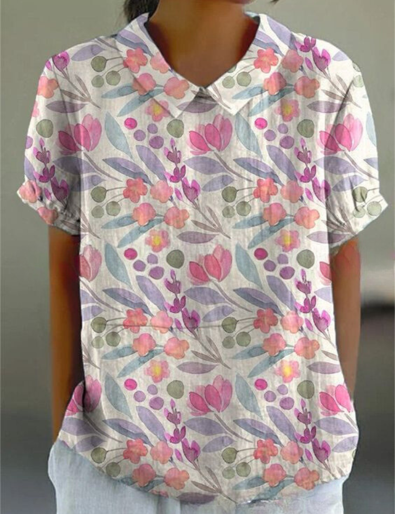 FLORA | Floral Shirt with flowers