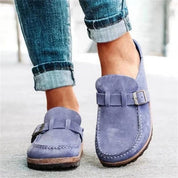 Grace | Women's Orthopedic Cushioned Slip-On Suede Comfort Loafers 3