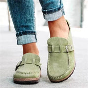 Grace | Women's Orthopedic Cushioned Slip-On Suede Comfort Loafers 4