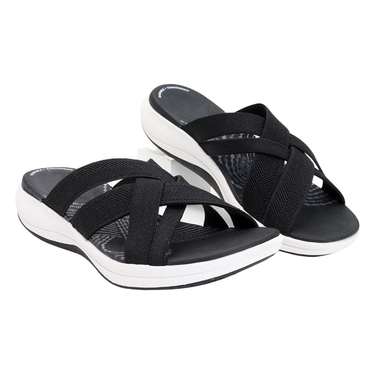 Harper | Women's Orthopedic Arch-Support Crossover Strap Comfort Sandals 0