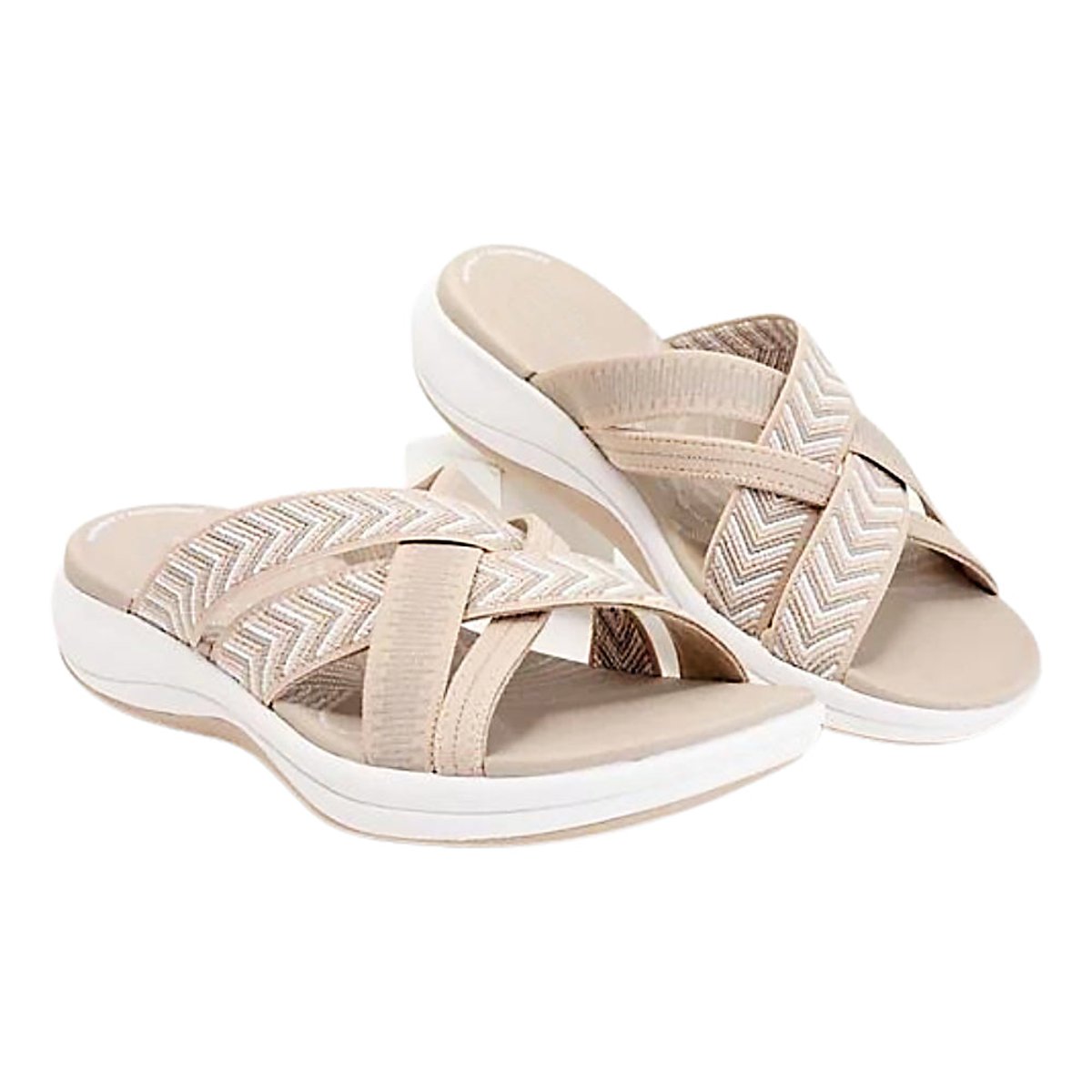 Harper | Women's Orthopedic Arch-Support Crossover Strap Comfort Sandals 1