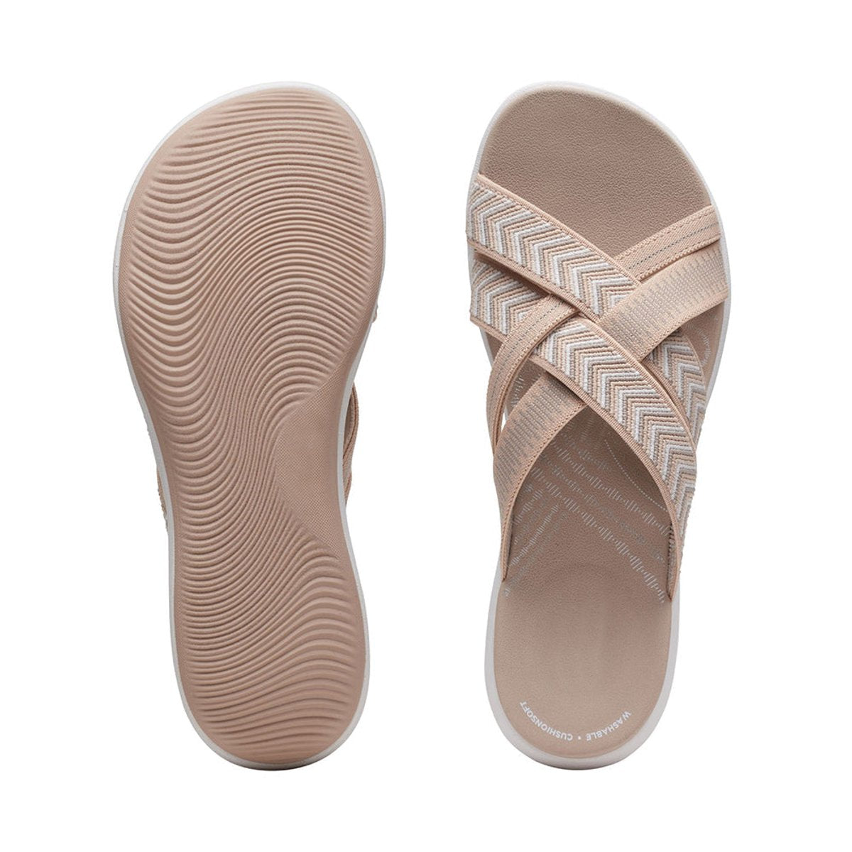 Harper | Women's Orthopedic Arch-Support Crossover Strap Comfort Sandals 4