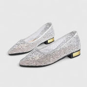 Harper | Women's Orthopedic Lace Mesh Pointed-Toe Flats 4