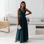 Jessica | Damen Wickel Maxi Kleid für Hochzeitsgäste 1