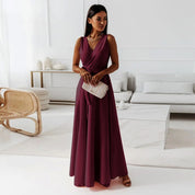 Jessica | Damen Wickel Maxi Kleid für Hochzeitsgäste 2