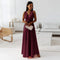 Jessica | Damen Wickel Maxi Kleid für Hochzeitsgäste 2